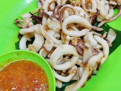 烤鱿鱼-明记烧鱼美味店