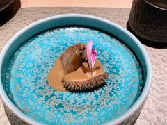南非珍珠鲍鱼配自家制鲍鱼肝酱-茂·板前鮨造·OMAKASE·烧鸟·天妇罗(珠江新城店)