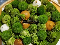 宇治抹茶小雏菊-小苍兰风铃草蛋糕甜品(沈阳店)
