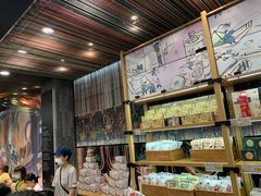 面包甜点陈列柜-茶颜悦色(花园道店)
