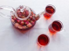 玫瑰鲜蜜茶-若蘭慈·无国界素食料理(欢乐海岸店)