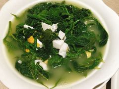 咸蛋黄浸桑芽菜-张记旺角食街(动物园店)