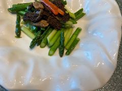 羊肚菌炒芦笋-蟹榭·本帮江浙菜·蟹宴(五角场合生汇商场店)