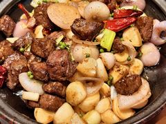 鲜椒牛籽粒-鸽子侯·家宴·平价海鲜(绿地店)