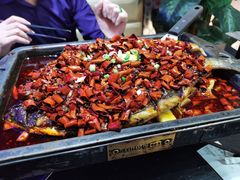 怪味-江边城外烤全鱼(龙德广场店)