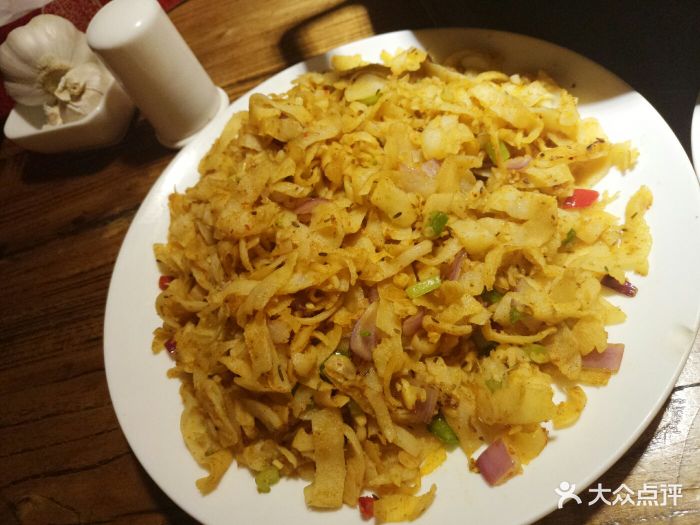 福茂源陕北铁锅羊肉.烧烤(高新路店)炒洋芋叉叉图片 - 第1张