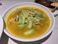 鸡蛋虾仁烩丝瓜-三猫黑鱼花(南大店)