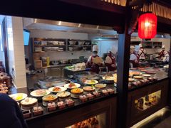 面包甜点陈列柜-老淮安·淮安菜(涟水店)