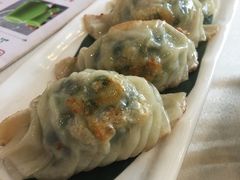 香煎韭菜饺-点红点绿茗点居(客村店)
