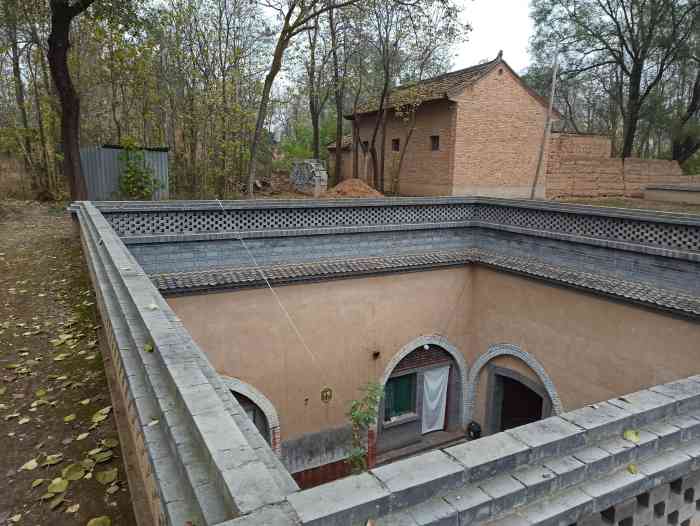 柏社村地坑院-"交通:三原柏社村,自驾导航从西安走大约用.