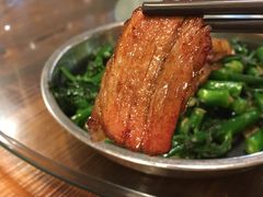 叉烧炒芥兰-农汤老店(顺联公园里店)