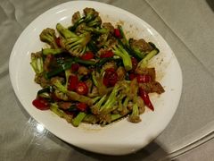 小炒有机菜花-一轩饺子馆(丽都店)