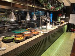 自助取餐区-上海锦江汤臣洲际大酒店壹阶层