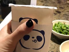 芋泥啵啵绿茶-茶百道(蜀汉路店)