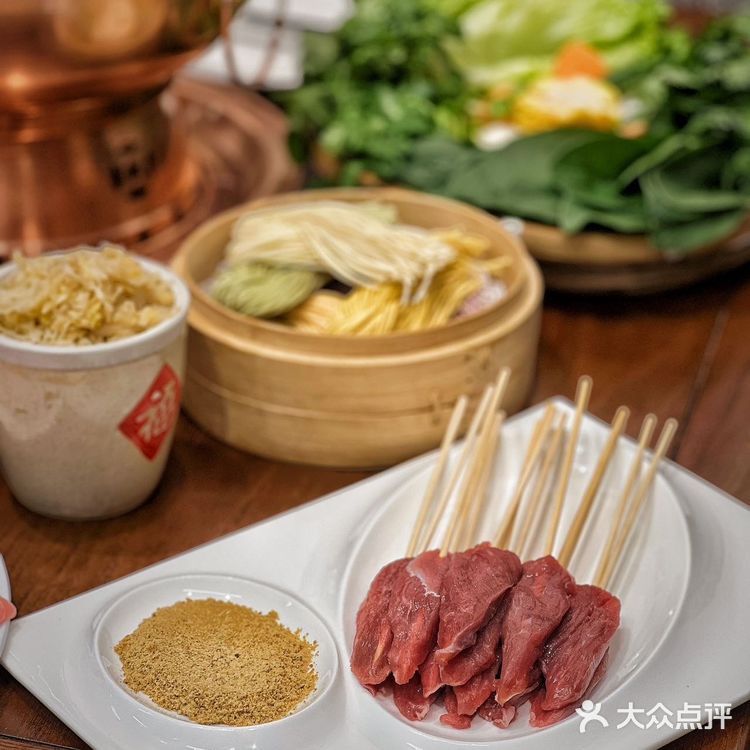天鸿涮肉/老北京铜锅涮肉吃起来太治愈啦！