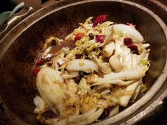 煲仔豆豉娃娃菜-绿茶餐厅(广州天河城店)