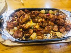 老东镇烤鸡块-老东镇啤酒屋海鲜加工·蒸汽海鲜·海鲜烧烤(台东店)