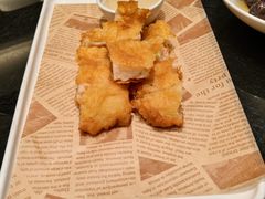 脆皮虾肉小棠菜-新南华大酒店(广中店)