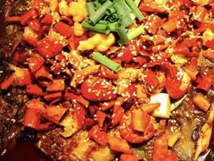 -探鱼·鲜青椒爽麻烤鱼(广州花都来又来店)
