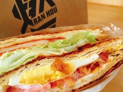 鸡排三明治-燃厚蛋糕(卓展中信城店)