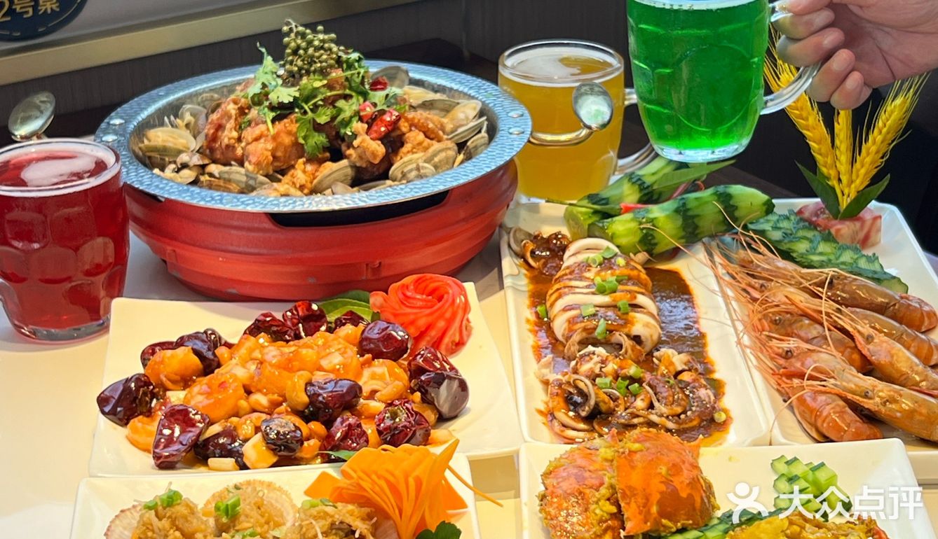 黄岛金沙滩附近好吃不贵的海鲜家常菜