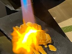 三文鱼火焰寿司-天狗山料理(省体店)