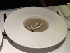 黑松露奶油蘑菇汤-橘洲1910花园江景西餐厅