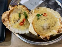 蒜香生蚝-宝记烧烤·碳锅羊肉·羊蝎子火锅·夜食社(文体路创始店)