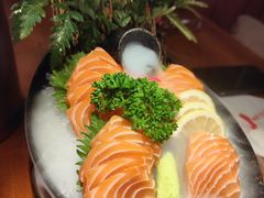 三文鱼刺身-鳗鱼家·深夜食堂(军博店)