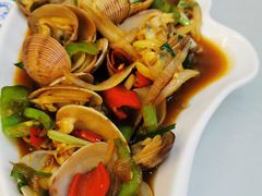 辣炒花甲-覃记海鲜美食餐厅