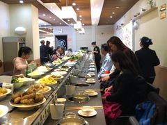 自助取餐区-咕叽咕叽自助烤肉小火锅(西城广场购物中心店)