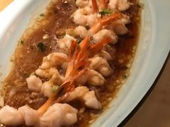 金银蒜蒸凤尾虾-绿茶餐厅(广州天河城店)