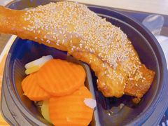 芝麻满满脆皮大鸡腿饭-肯德基(昆山千灯店)