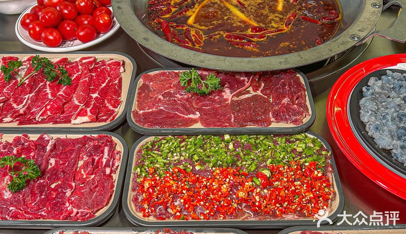 成都。。会带家人来吃的鲜切牛肉火锅！