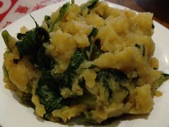 小白菜土豆泥-韩师傅老大同刀削面(北苑路店)
