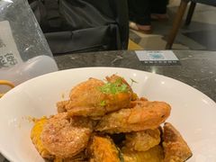 金沙黑南瓜焗虾-港丽餐厅(高德置地店)