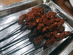 羊肉串-夏都地标马一刀烤肉美食城