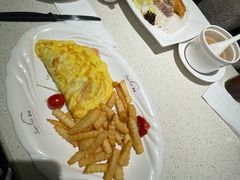 火腿奄列-香港新发烧腊茶餐厅(书城店)