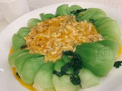 蟹粉菜心-江南村酒家