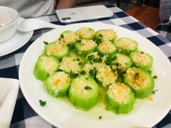 蒜蓉蒸丝瓜-阿妹小海鲜(下角店)