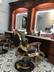 -595barbershop美式油头