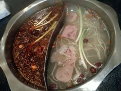 鸳鸯锅底-仁虎老火锅(黄泥磅店)