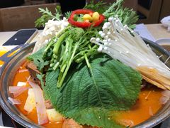干白菜脊骨火锅-韩香福脊骨汤锅(上杭路店)