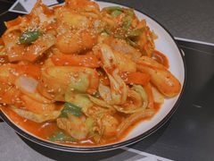 鱼饼炒年糕-博欧姆新派韩国料理·炸鸡(艾尚店)