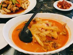 海鲜辣汤面-桃园中华料理炸酱面(燕儿岛路店)