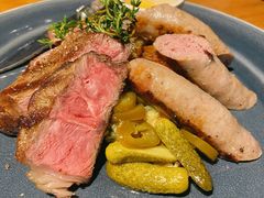 香肠牛排拼盘-The Diner X餐厅(青岛万象城店)