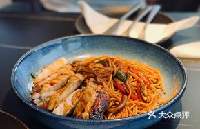 Lemongrass Grilled Chicken Pasta