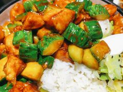 酱爆鸡丁盖饭-宛平李记小吃(东关街店)