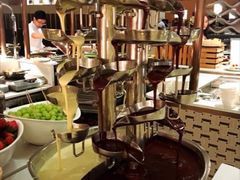 黑白巧克力喷泉-RISE RESTAURANT(滨海湾金沙店)