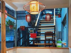 大堂-缘福乡村铁锅炖民宿(八达岭店)